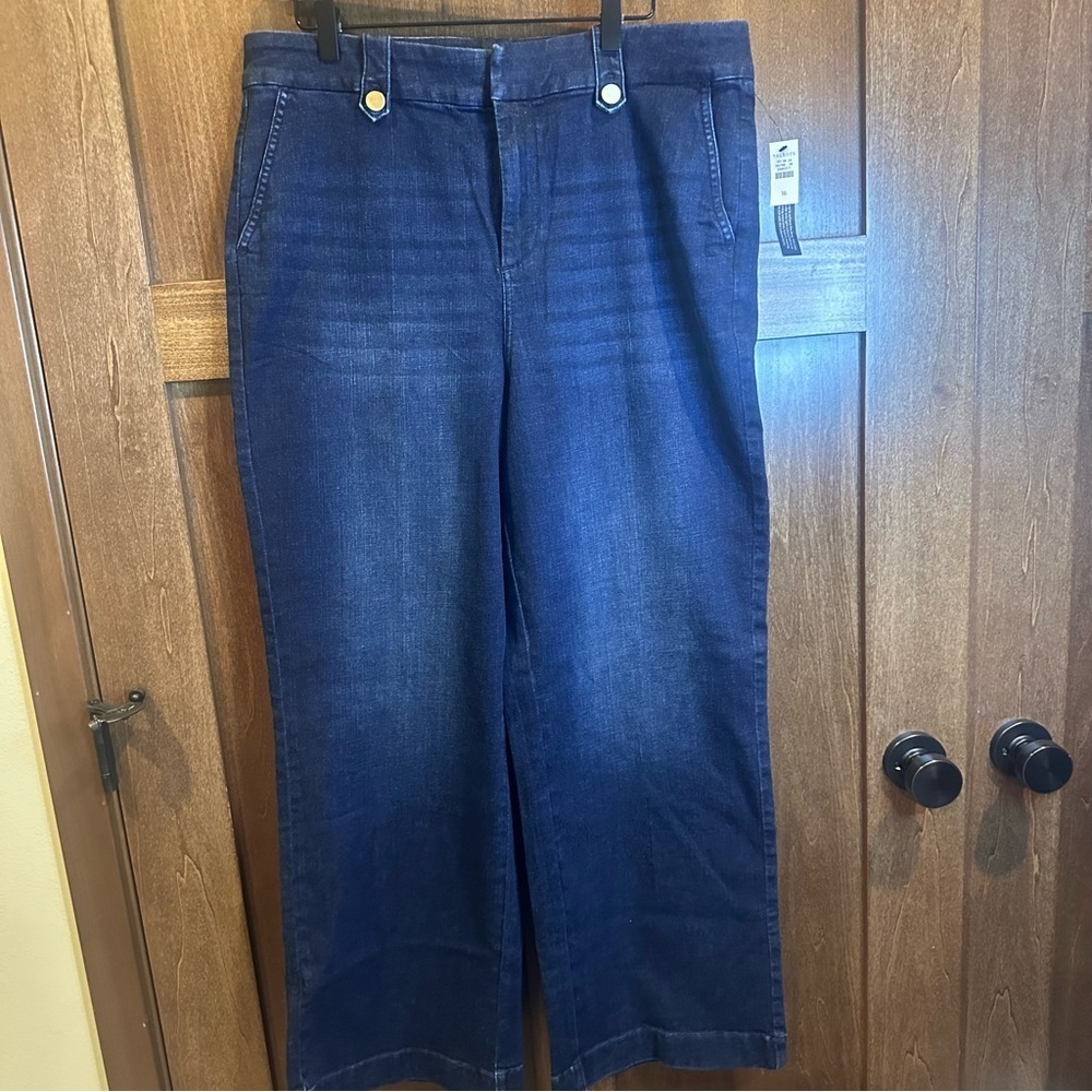 Talbots Dark Blue Flare Jeans